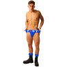 Fist Jockstrap Fist Logo Bleu